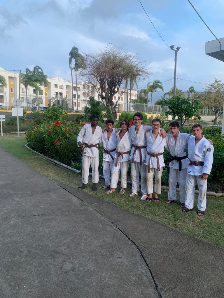Stage à l'Île de la Réunion du Judo Club du Grand Rouen 2023